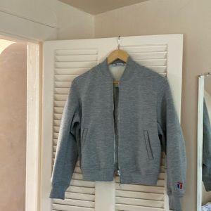 Alexander Wang fleece bomber jacket size E S. made in Portugal